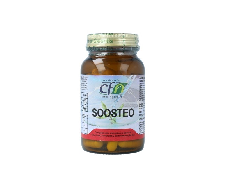 Soosteo 60 cápsulas vegetales Cfn