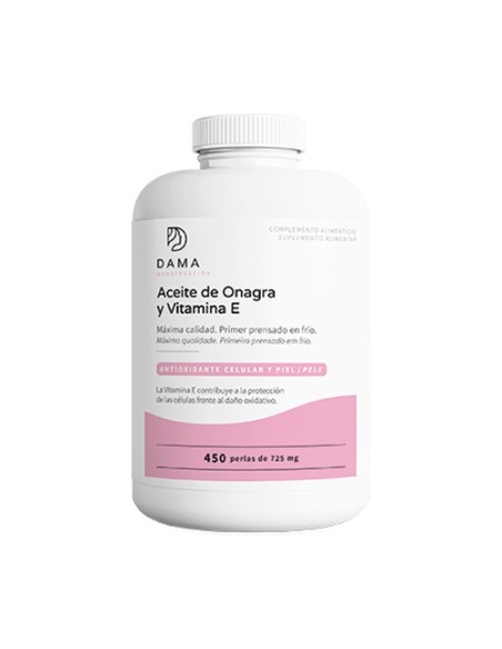 Aceite de Onagra y Vitamina E 450 perlas Herbora