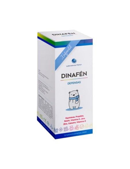 Dinafen infantil defensas 250 ml (Naranja) Dinadiet