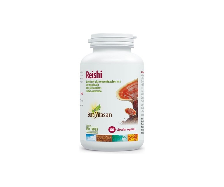 Reishi 60 cápsulas Sura Vitasan
