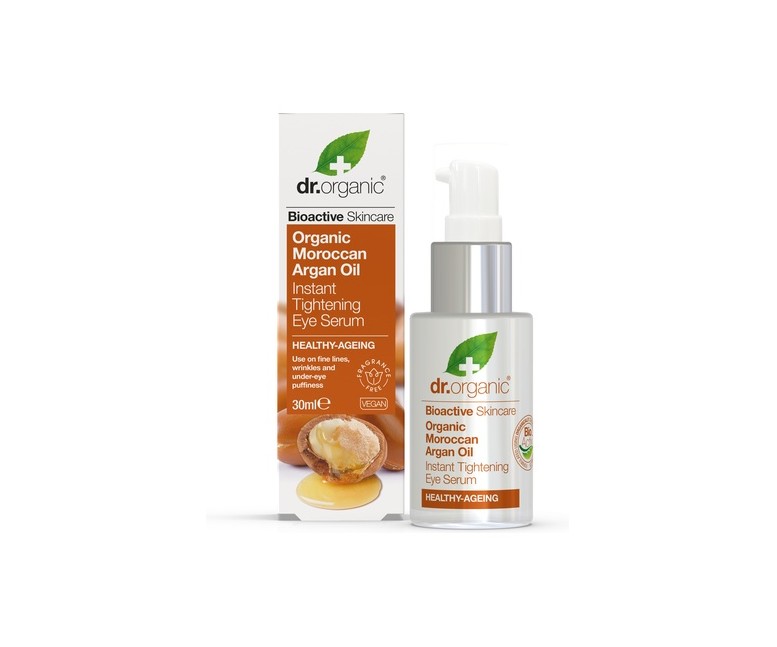 Sérum contorno de ojos firmeza con Aceite Argán Marroquí 30 ml de crema Dr. Organic