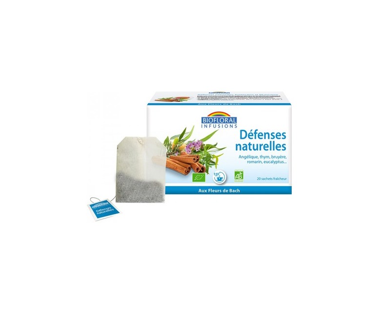 Infusión Elixir Defensas naturales 20 bolsitas infusoras Biofloral