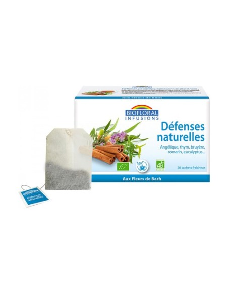 Infusión Elixir Defensas naturales 20 bolsitas infusoras Biofloral