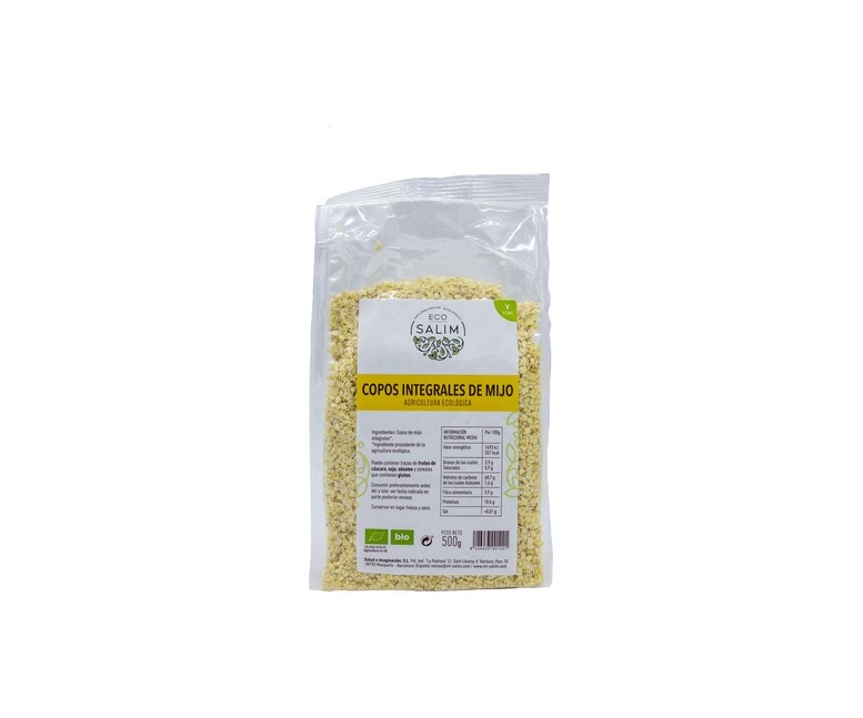 Copos de mijo integrales Bio 500 g Eco Salim