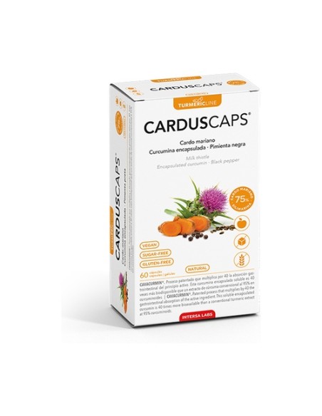 Carduscaps Cardo Mariano 60 cápsulas vegetales Intersa