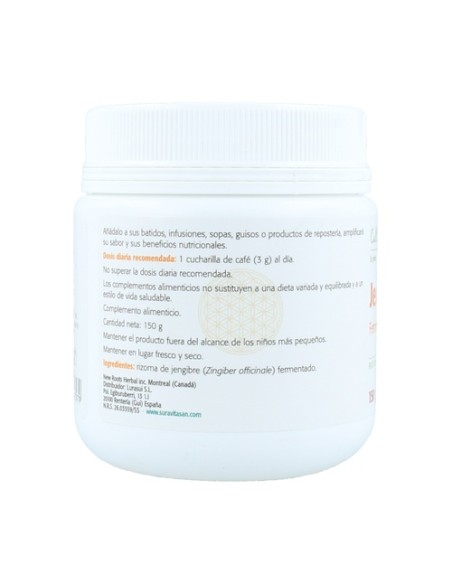 FermentActiv Jengibre 150 g Sura Vitasan