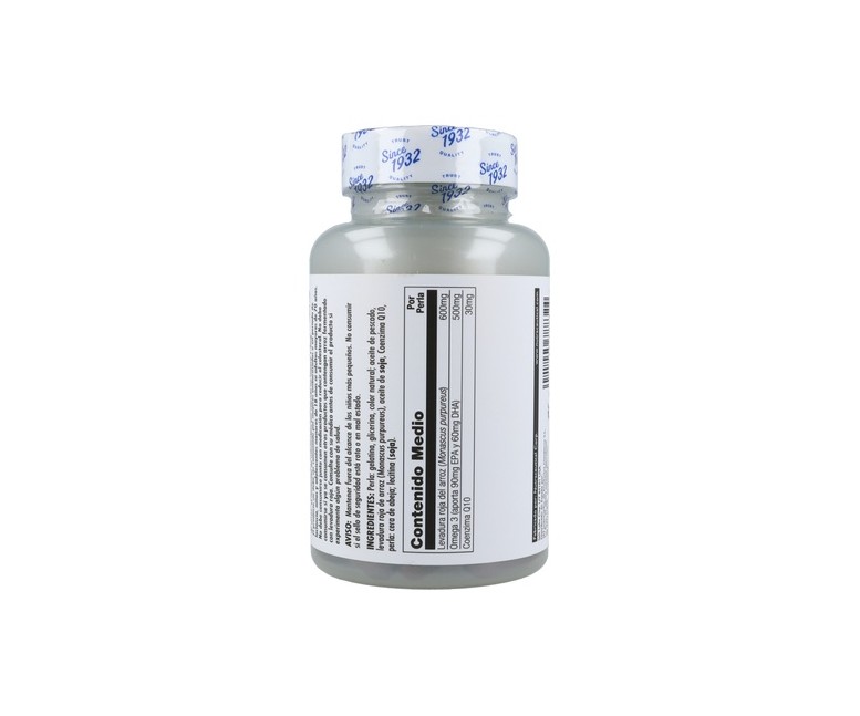 Red Yeast Rice Co-Q10 Omega 3 60 cápsulas Kal