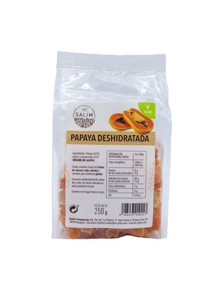 Papaya Deshidratada 250 g Int-Salim