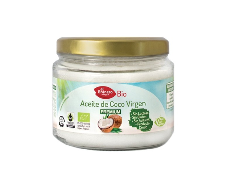 Aceite de Coco Virgen Bio 250 ml de aceite El Granero Integral