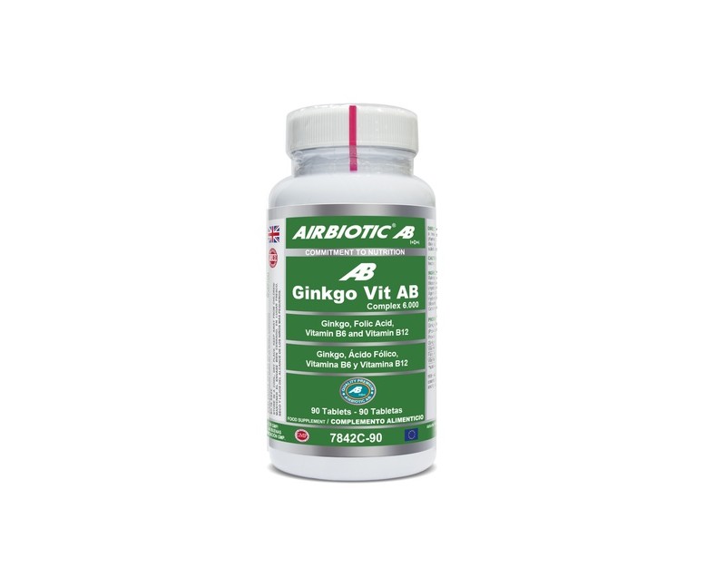 Ginkgo-Vit AB Complex 6000 90 comprimidos Airbiotic