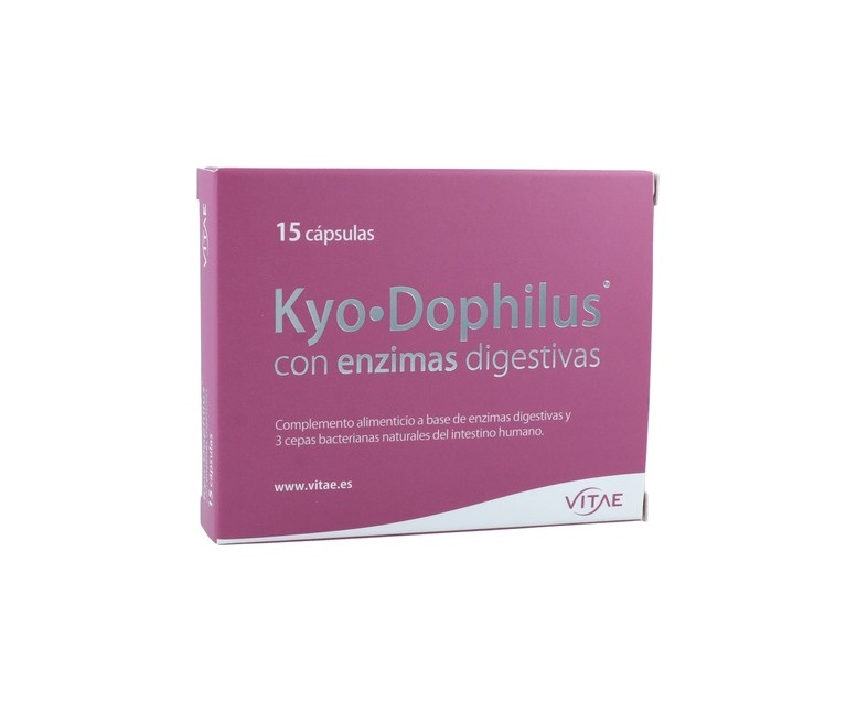 IntestVita Enzymes 15 cápsulas 15 cápsulas Vitae