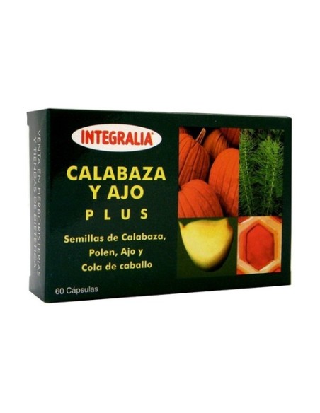 Calabaza y Ajo Plus 60 cápsulas Integralia