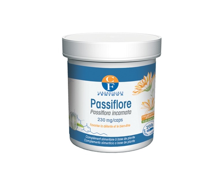 Pasiflora 200 cápsulas de 230mg Fenioux