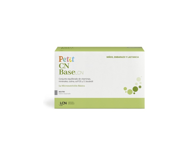 Petit CN Base (Sabor Neutro) 30 sobres de 7g LCN