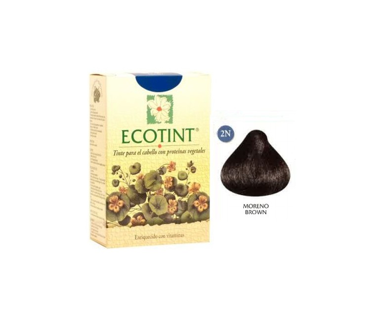 Moreno Tinte para Cabello (2N) 130 ml Ecotint