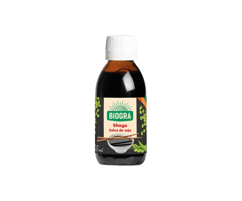 Salsa de Soja Shoyu-Origen Japón 500 ml Biográ