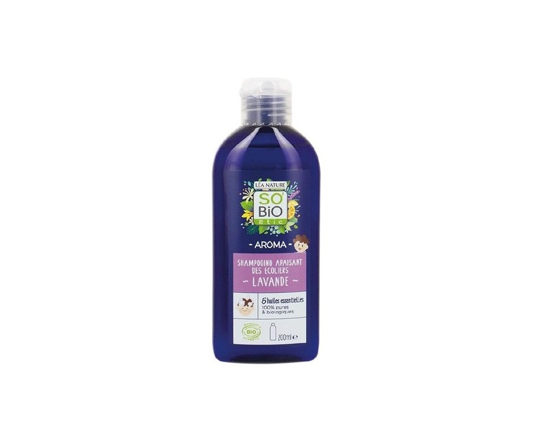 Champú capilar escolar lavanda 200 ml So'Bio