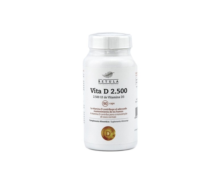 Vita D 2.500 90 cápsulas Betula