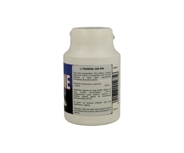 L-Teanina 60 comprimidos de 200mg Health Aid