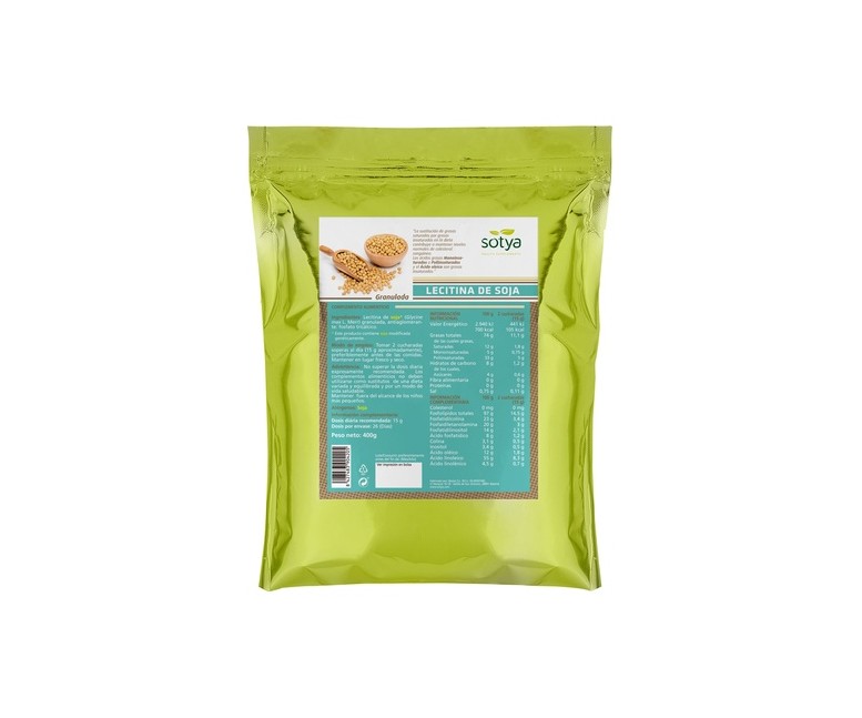 Lecitina de soja granulada 400 g Sotya