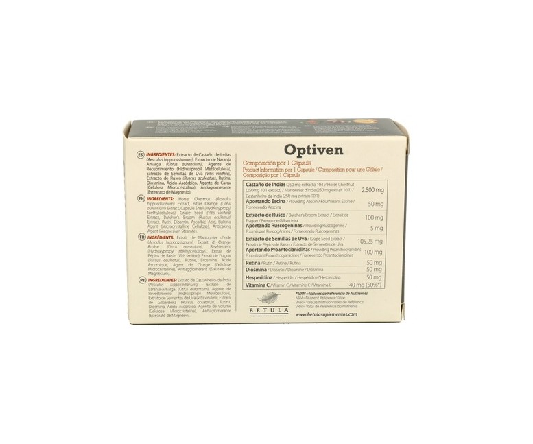 Optiven 30 cápsulas Betula