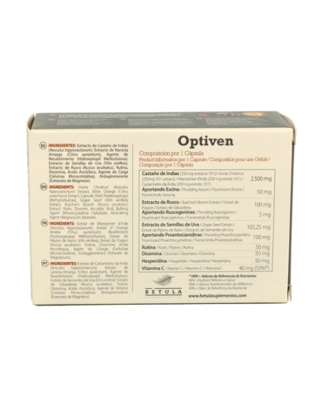 Optiven 30 cápsulas Betula