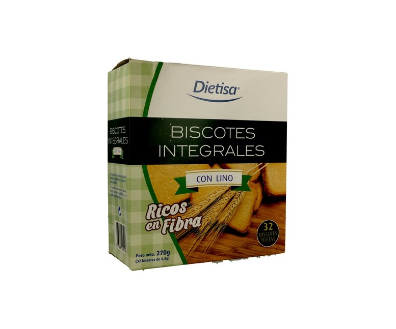 Biscote Lino 270 g Dietisa