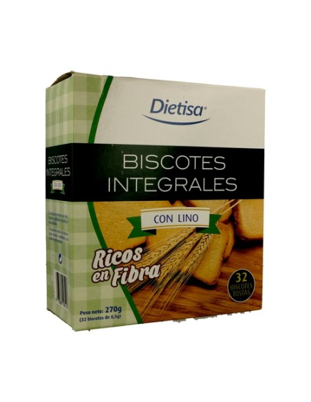 Biscote Lino 270 g Dietisa