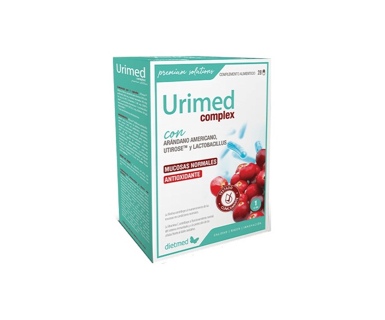 Urimed Complex (con Arándano Americano y Utirosetm) 28 cápsulas Dietmed