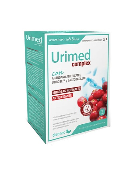 Urimed Complex (con Arándano Americano y Utirosetm) 28 cápsulas Dietmed