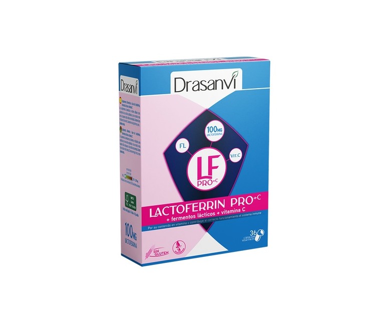 Lactoferrina 36 cápsulas vegetales Drasanvi