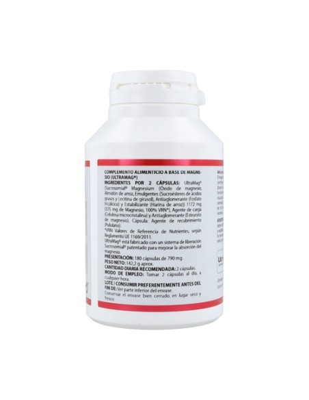 Magnesio liposomado Holomega 180 cápsulas Equisalud