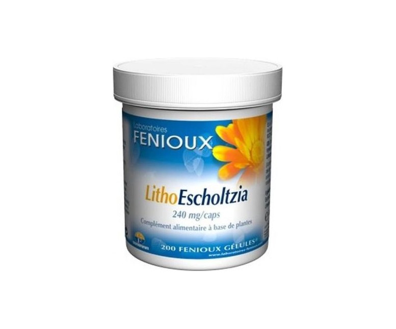 Litho Escholtzia 200 cápsulas Fenioux