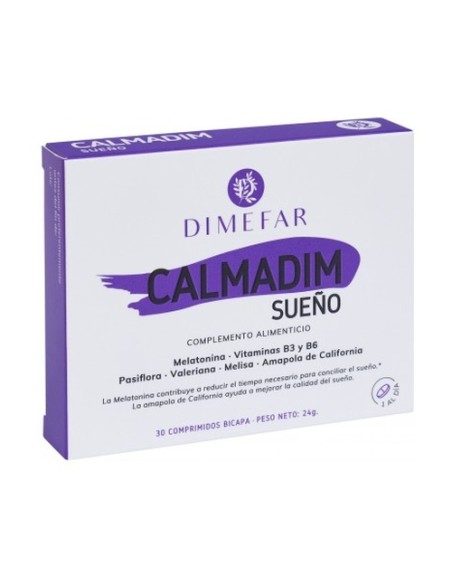 Calmadim sueño 30 comprimidos Dimefar