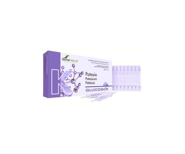 Glucosor Potasio 28 viales Soria Natural