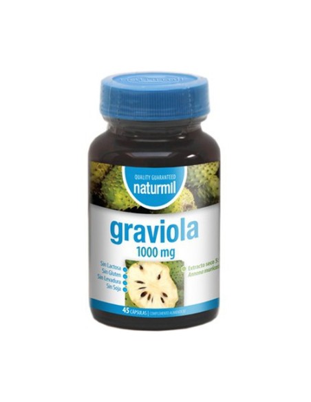 Anona Graviola 45 cápsulas de 1000mg Naturmil