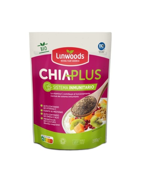 Chía Plus sistema inmunitario 200 g Linwoods