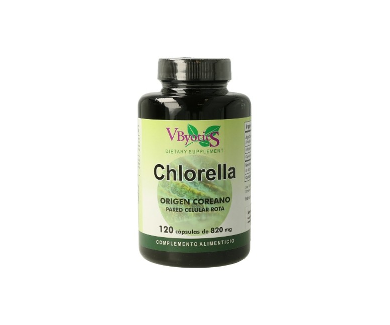 Chlorella Origen Coreano 120 cápsulas Vbyotics