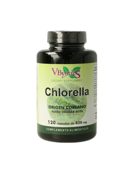 Chlorella Origen Coreano 120 cápsulas Vbyotics