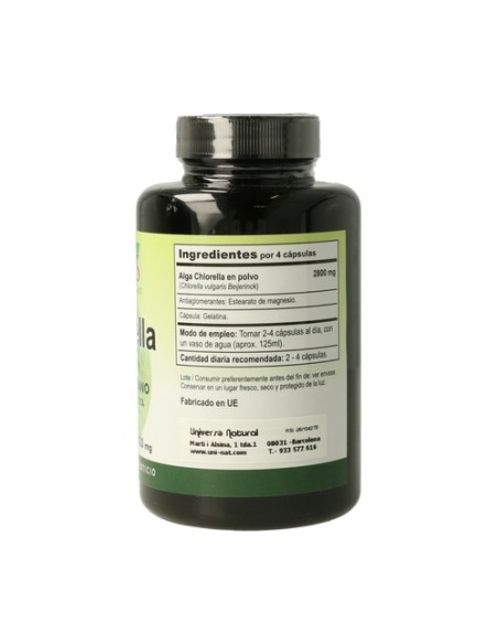 Chlorella Origen Coreano 120 cápsulas Vbyotics