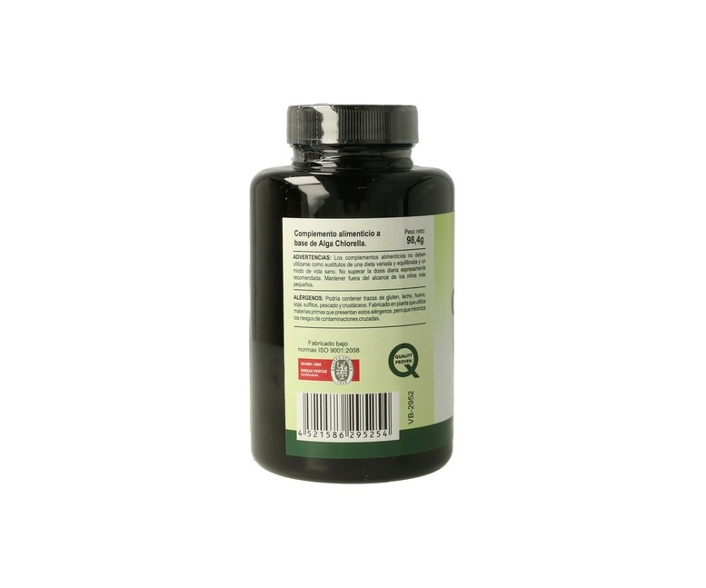 Chlorella Origen Coreano 120 cápsulas Vbyotics