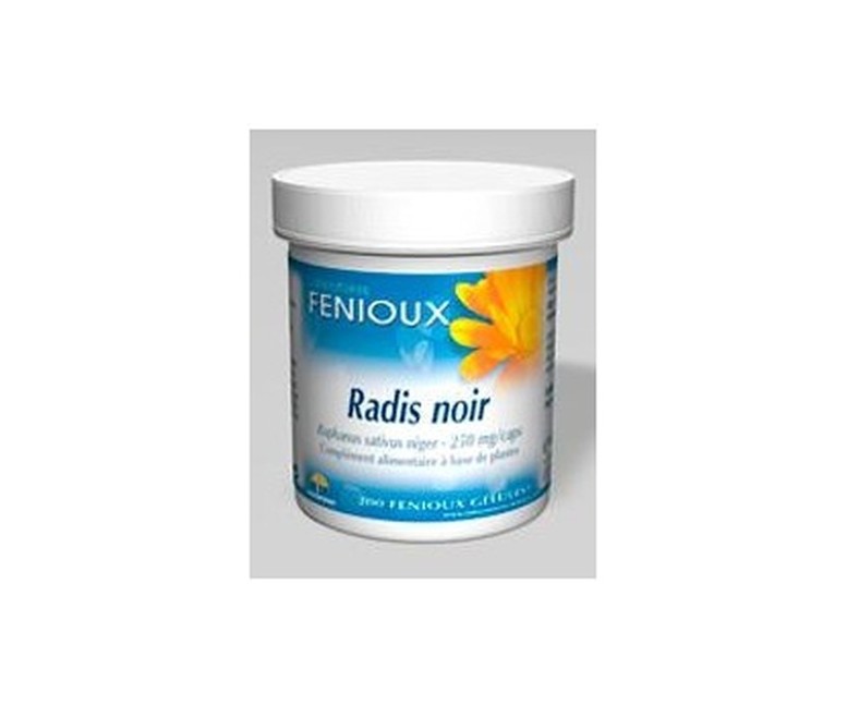 Rábano Negro (Radis Noir) 200 cápsulas de 250mg Fenioux