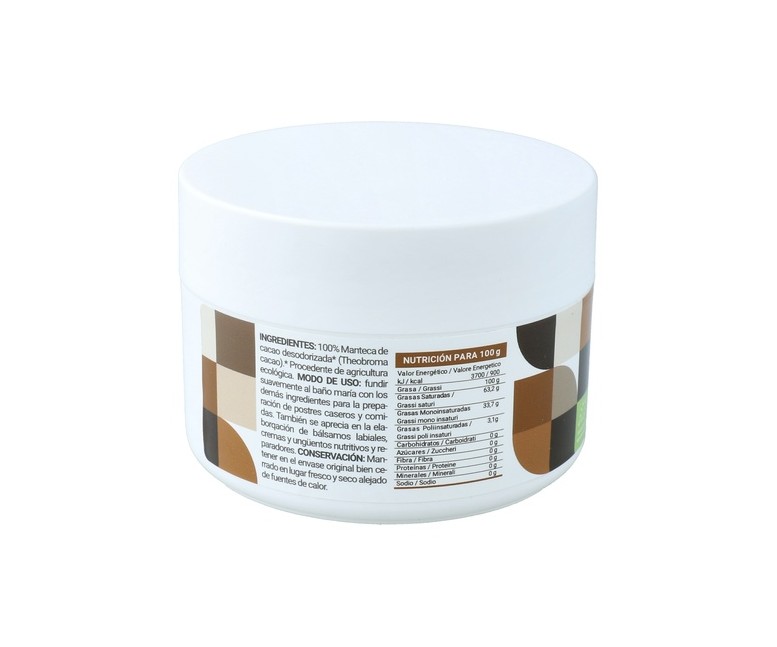Cacao Manteca Bio 100 g Terpenic