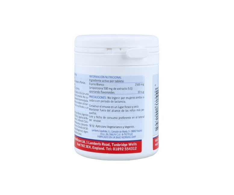 Espino Blanco 60 tabletas de 2500mg Lamberts