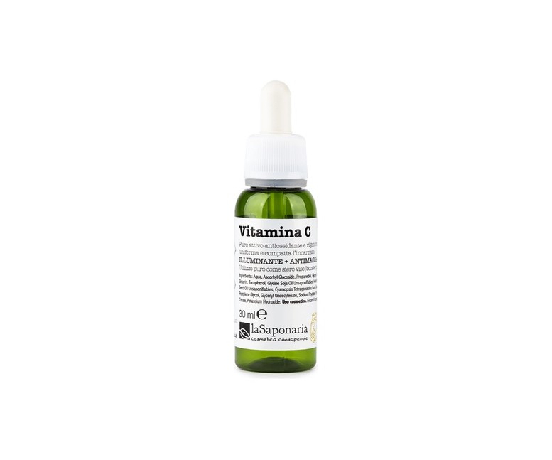 Vitamina C activa pura 30 ml de sérum La Saponaria