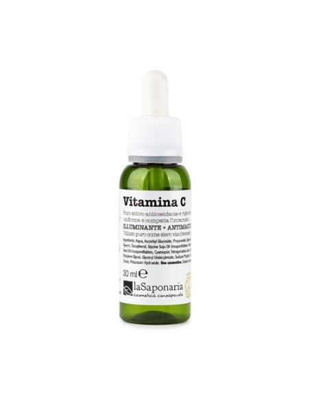 Vitamina C activa pura 30 ml de sérum La Saponaria