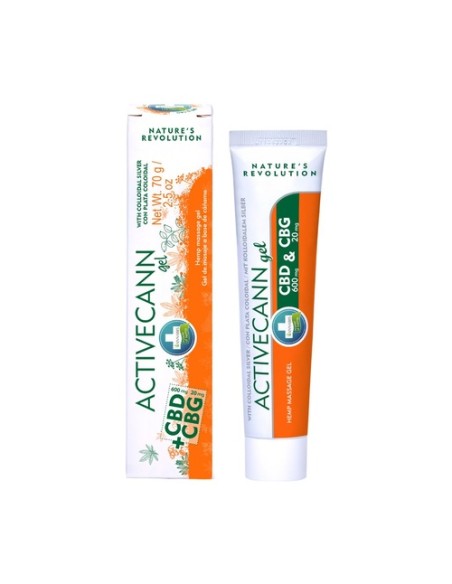 ACTIVECANN CBD + CBG - Gel de masaje 75 ml de gel Annabis