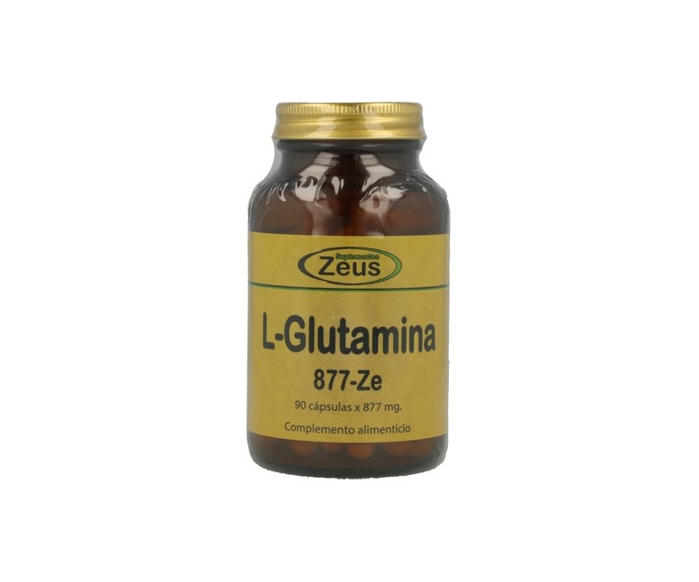 L-Glutamina 877-Ze 90 cápsulas de 877mg Zeus