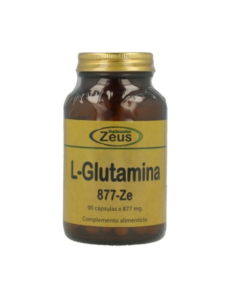 L-Glutamina 877-Ze 90 cápsulas de 877mg Zeus