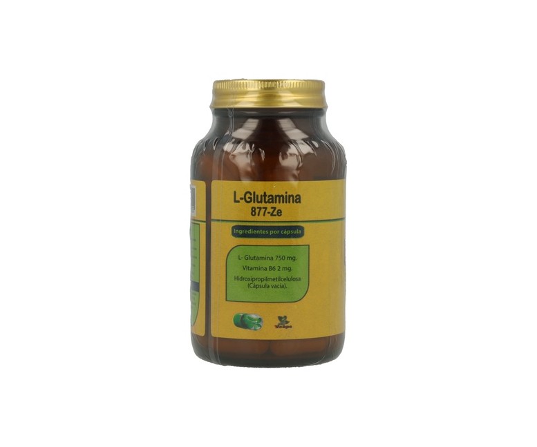 L-Glutamina 877-Ze 90 cápsulas de 877mg Zeus
